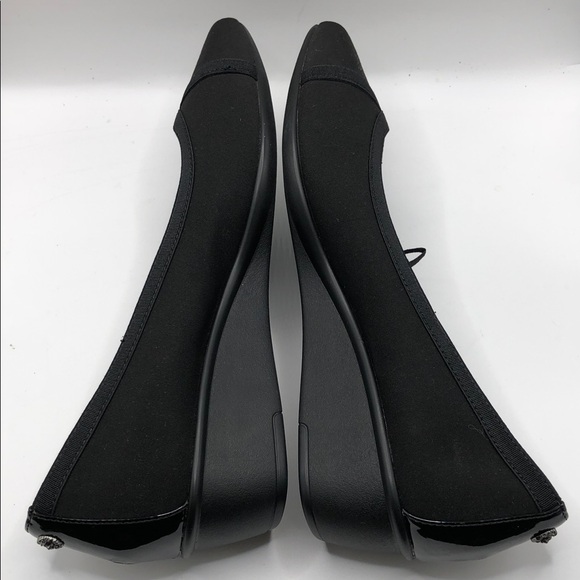 Anne Klein Women’s Black Wedge Shoes - Picture 7 of 8